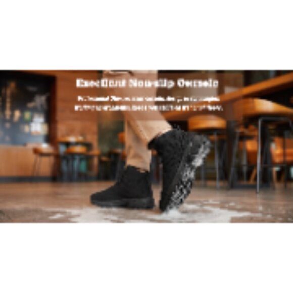 Non Slip Work Boots for Men Slip Resistant Lightweight Kitchen Chef Shoes - Picture 7 of 7